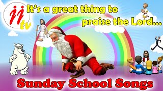 It's a great thing to praise the Lord || JJ tv || Sunday School Songs || Animated Christian Songs