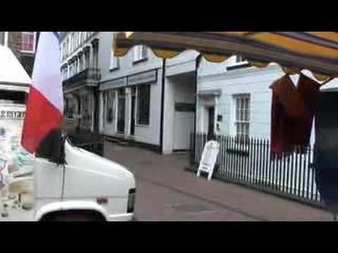 Filmed on 10 May 2008 when there was a French Market in The Pantiles