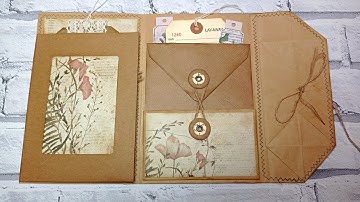 Paper Bag journal - More Pockets & Tucks