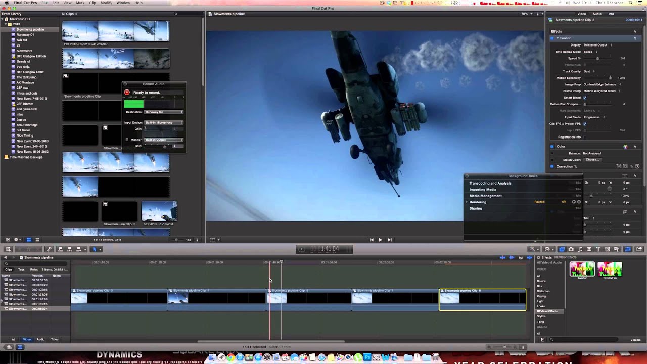 twixtor free final cut pro x