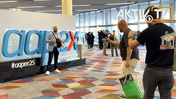 AAPEX • Venetian • Las Vegas • Exhibitor Notes • NEWS • AKTIV Booth Construction & Film Production