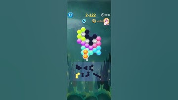 Block Gems: Block Puzzle Games - Hex Jigsaw - Middle Stage 122