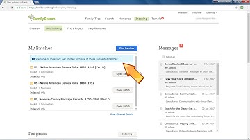 Quick Tour of the Web Indexing Home Page