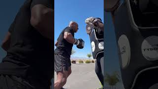 OMG 😨 Mike Tyson flexing his boxing skills at 57 years old!