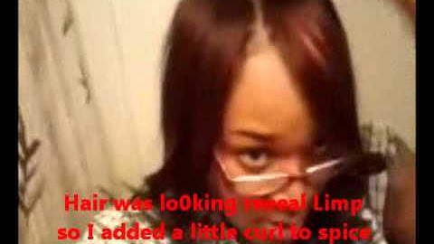 My FIRST Full head sew in with Invisible part