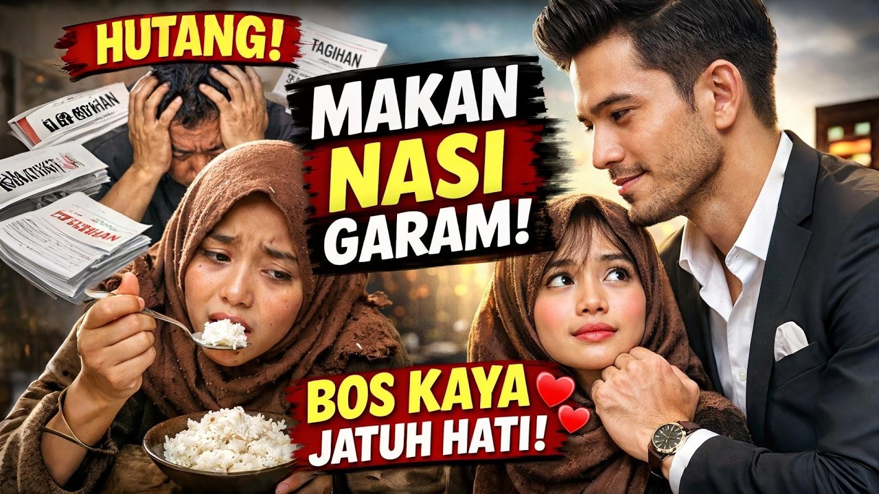 Hutang Ayah Menumpuk ‼️ Gadis Miskin Ini Cuma Makan Nasi Garam…❓ Tapi buat Bos Kaya Terpikat ⁉️