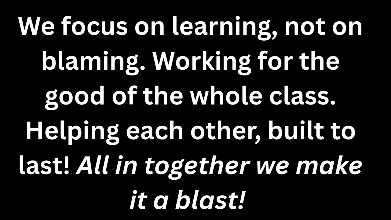 Working together sharing knowledge, and support for each other  1