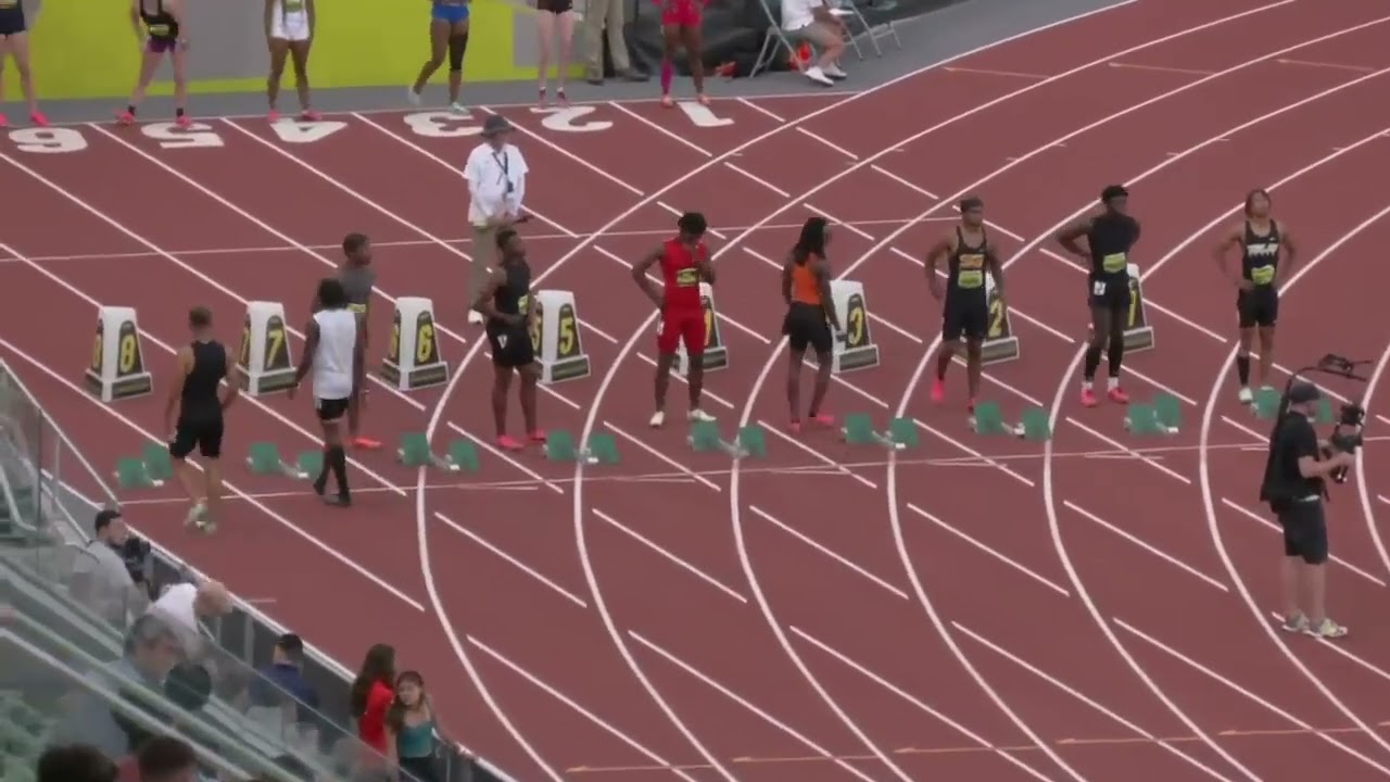 ⁣Boys Track  100M Final