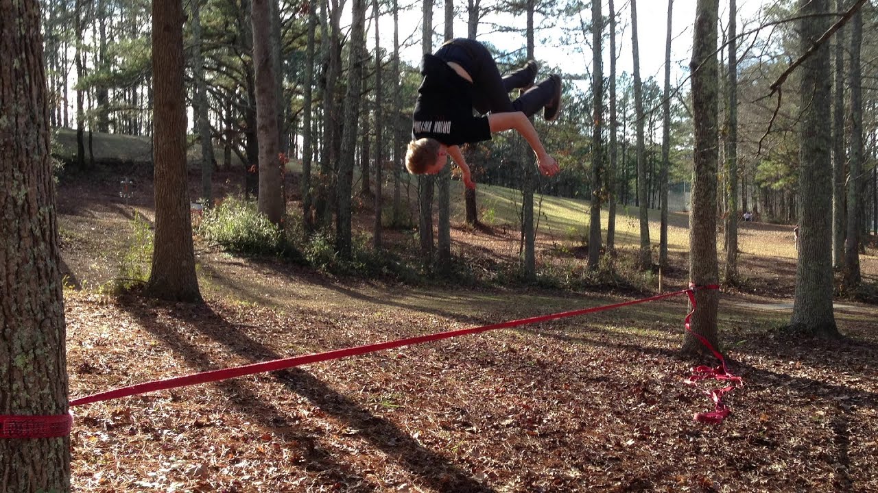 Whit Hagemann-Slackline Backflip