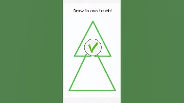 Draw in one Touch #puzzle #puzzlegame #mindgames #braingames #logicalreasoning #logicalthinking