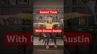 How to Do a Seated Twist, with Denise Austin