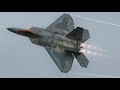 (4K) Dyess Airshow 2023: F-22 Raptor Demo &amp; Heritage Flight!