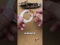 How can we remove the ring without cutting the rope