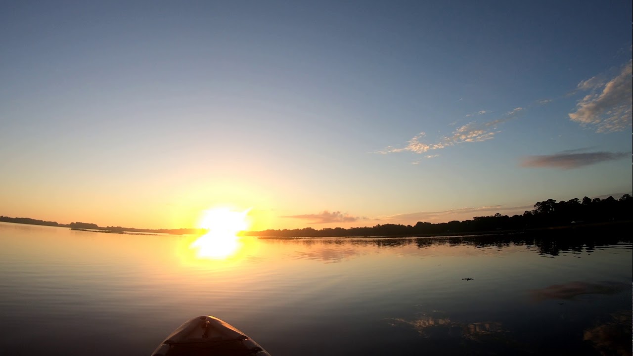 Kayaking on Lake Hernando, Hernando Florida YouTube
