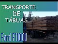 Transporte de tabuas de Eucalipto