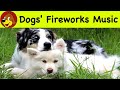 Calming Music To Relax Dogs Afraid Of Fireworks / Scared Of Loud Noises  💖  Desensitising Sound