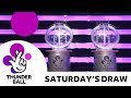 The National Lottery ‘Thunderball’ draw results from Saturday 18th November 2017