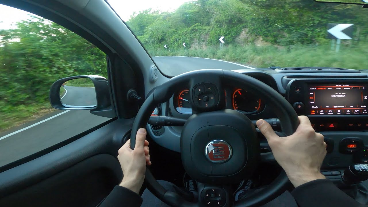 Funny Fiat Panda Hybrid - POV DRIVE | PandaDrives Ep.2