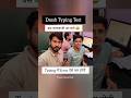 Typing speed technique | Typing kaise sikhe| dsssb typing test | dausa typing wala #shorts #viral