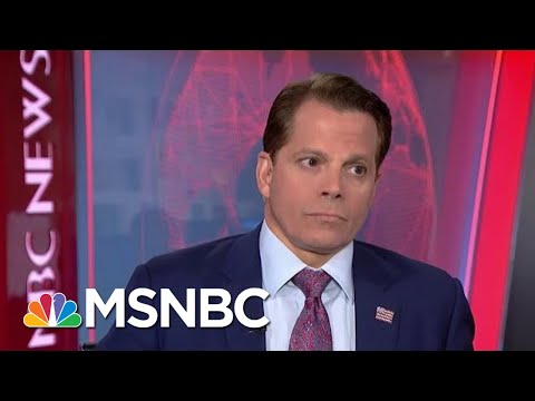 Anthony Scaramucci Reacts To President Donald Trump’s Recent Comments | Velshi & Ruhle | MSNBC
