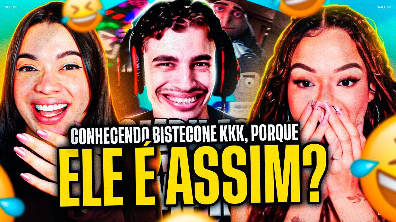 CONHECENDO BISTECONE: AS MELHORES RAGES | Nat & Vic MV [REACT]