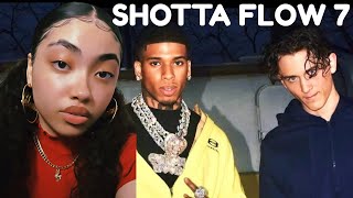 NLE Choppa feat. @LilMabu - Shotta Flow 7 Remix (Official Music Video) REACTION