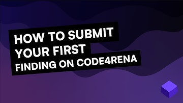 How to submit your first finding on Code4rena