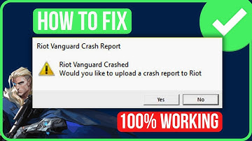 RIOT VANGUARD CRASHING PC [Fixed] | Fix Riot Vanguard Keeps Crashing