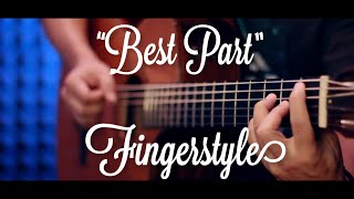 Best Part(feat.H.E.R.) - Daniel Ceasar Fingerstyle Guitar Cover (TAB)