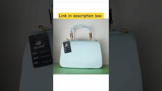Luxury Sky Blue Women's Handbag | Stylish Shoulder Bag & Crossbody Purse for Girls 💙