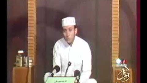 الشيخ محمد جبريل في المسابقة العالمية للقرآن الكريم