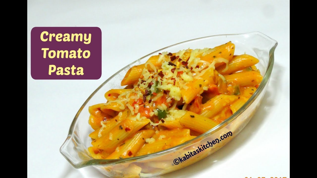 Creamy Tomato Pasta Recipe Cheese Tomato Pasta How to Make Red