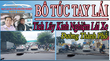 Bổ túc tay lái cấp tốc tại TpHCM, Tài mới trải nghiệm lái xe thực tế qua Công Viên Hoàng Văn Thụ
