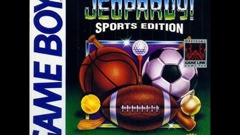 Game Boy Jeopardy! Sports Edition ORIGINAL RUN Game #2 (Part 1)