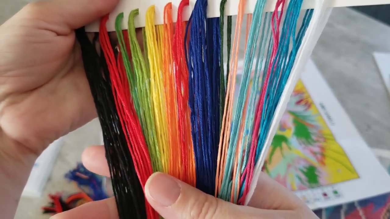 Point de croix Unboxing partenariat 