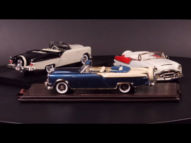 Minimarque 43 US1 - 1953 Packard Caribbean Convertible (Jaune) - 1/43 - Sans Boîte