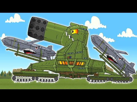 Видео: Ракетный Супер Танк СССР - Мультики про танки