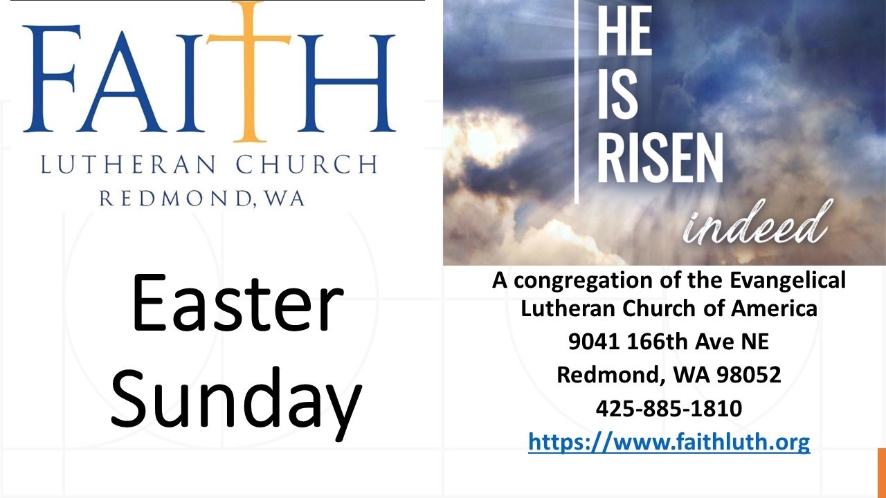 Easter Sunday - April 5, 2026