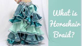 What is horsehair braid? How to use it for Belly Dance Costumes? screenshot 1
