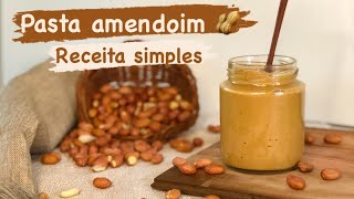 Pasta amendoim 🥜 | Super fácil |Receita fit