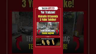 Mahalle Ortasında 3 Yıllık Tehlike! Hurda Araç Kaldırılmayı Bekliyor