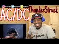 Angus Young got to teach me that move!!! | AC/DC - Thunderstruck |  REACTION