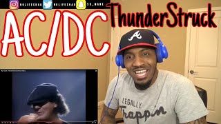 Angus Young got to teach me that move!!! | AC/DC - Thunderstruck | REACTION