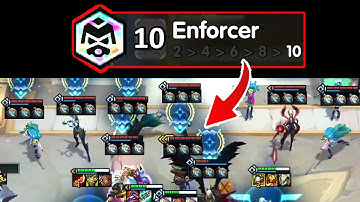10 Enforcer! = All Enemy got Stopwatch !?? | TFT Set 13