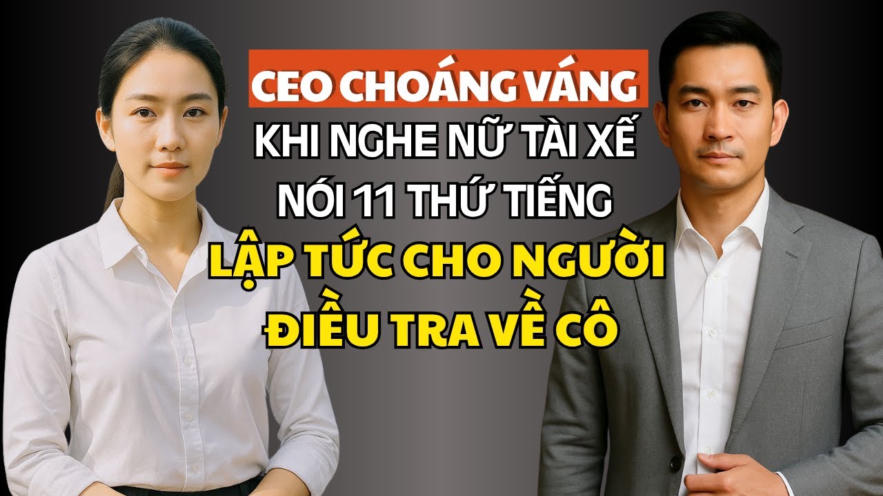 CEO Choáng Váng Khi Nghe Nữ Tài Xế Nói 11 Thứ Tiếng, Lập Tức Cho Người Điều Tra Về Cô