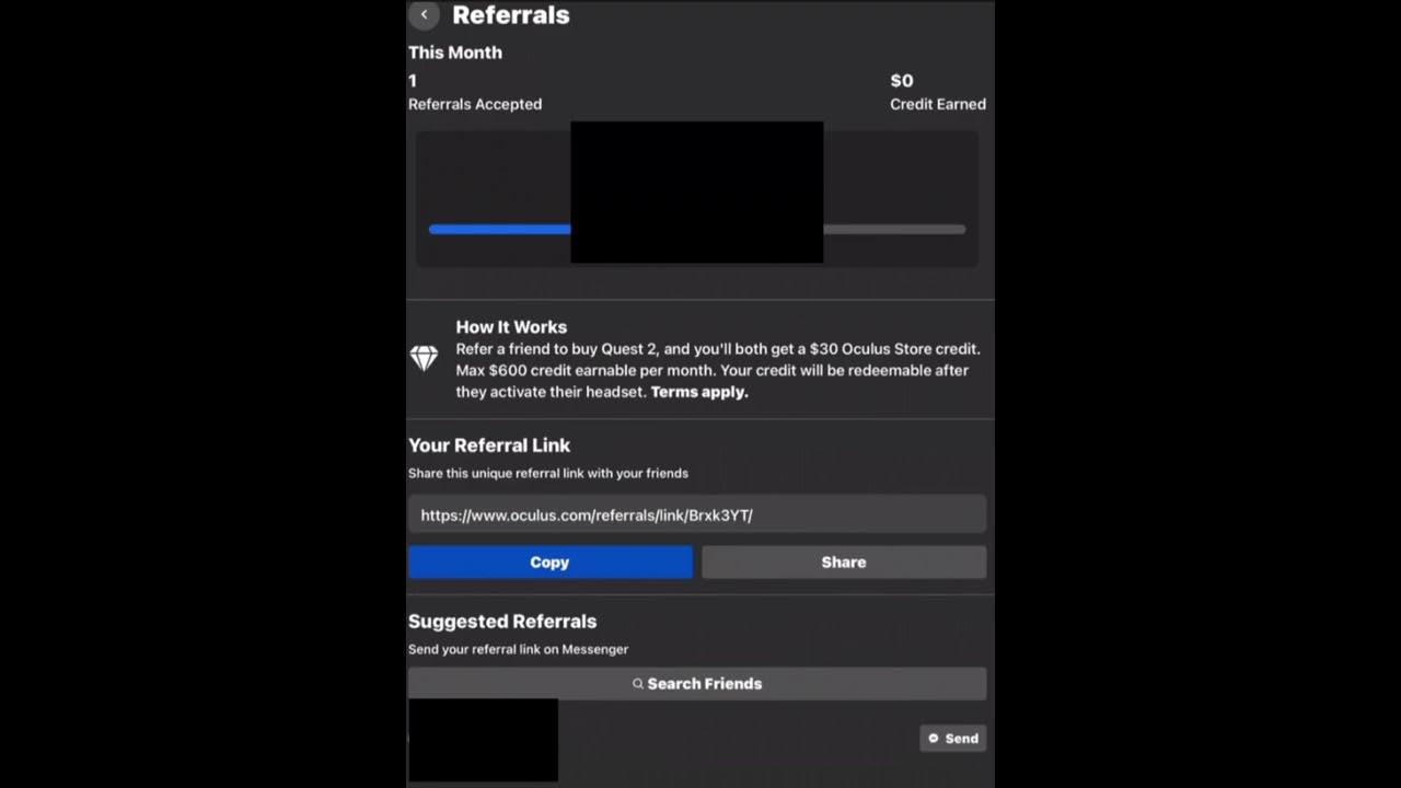 Oculus Quest 2 Free 30 dollar referral code (link in the desc) YouTube
