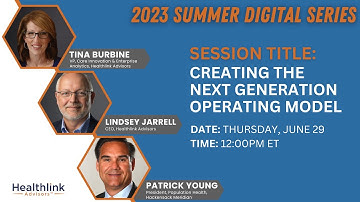 Creating the Next Generation Operating Model