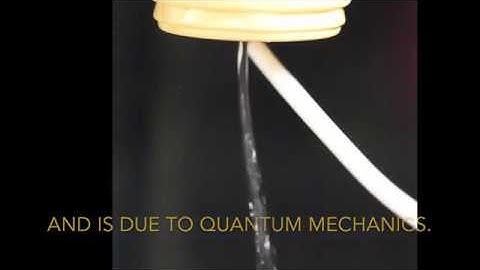 Bending Water - Electrostatic Demonstration