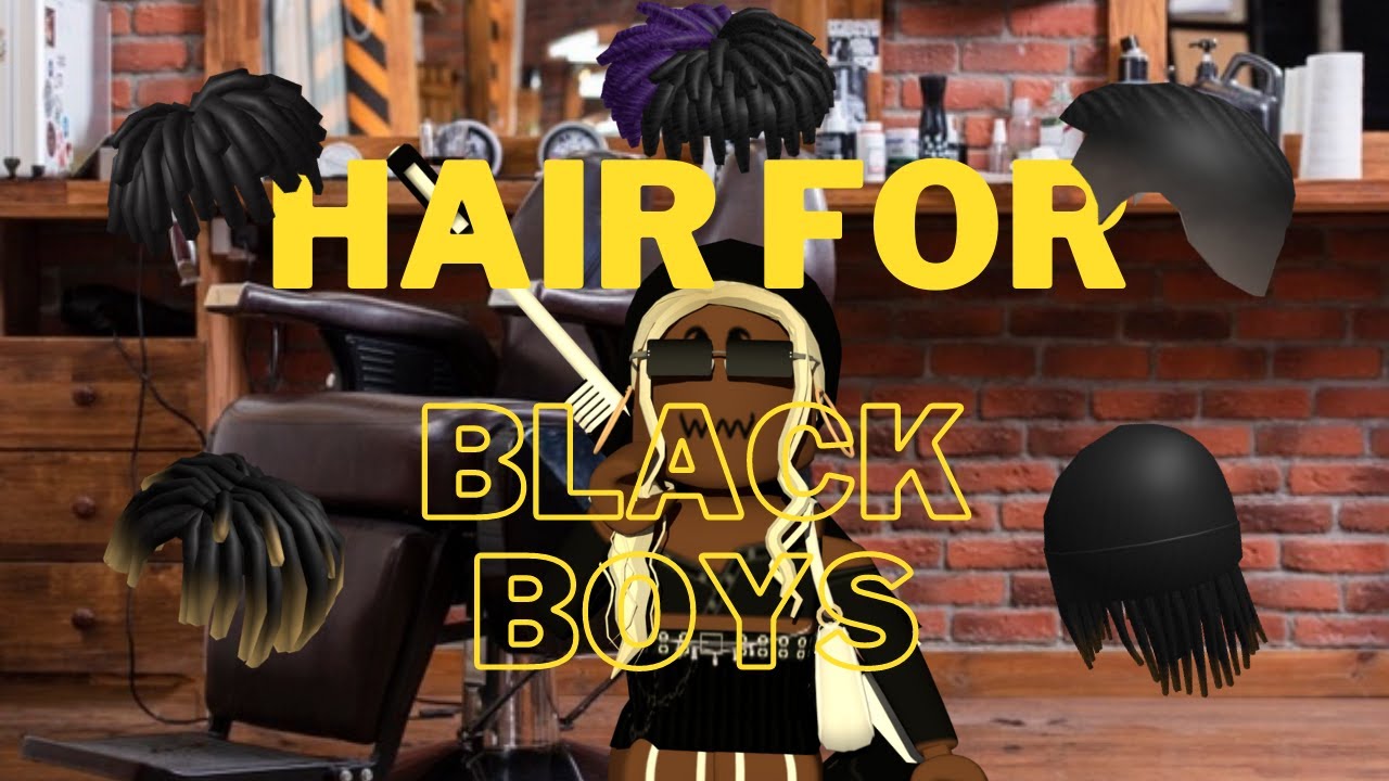 ♡HAIR FOR BLACK BOYS ON ROBLOX♡ waves, dreads etc... - YouTube