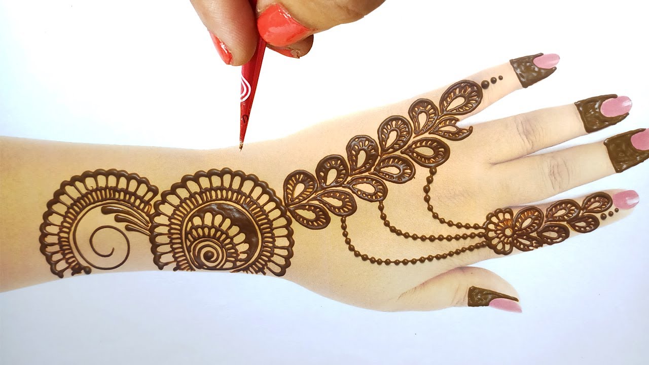 New Easy Stylish Mehndi design 2020 for Hands|Simple Mehndi Designs ...